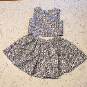 super cute puppy and julie two piece set